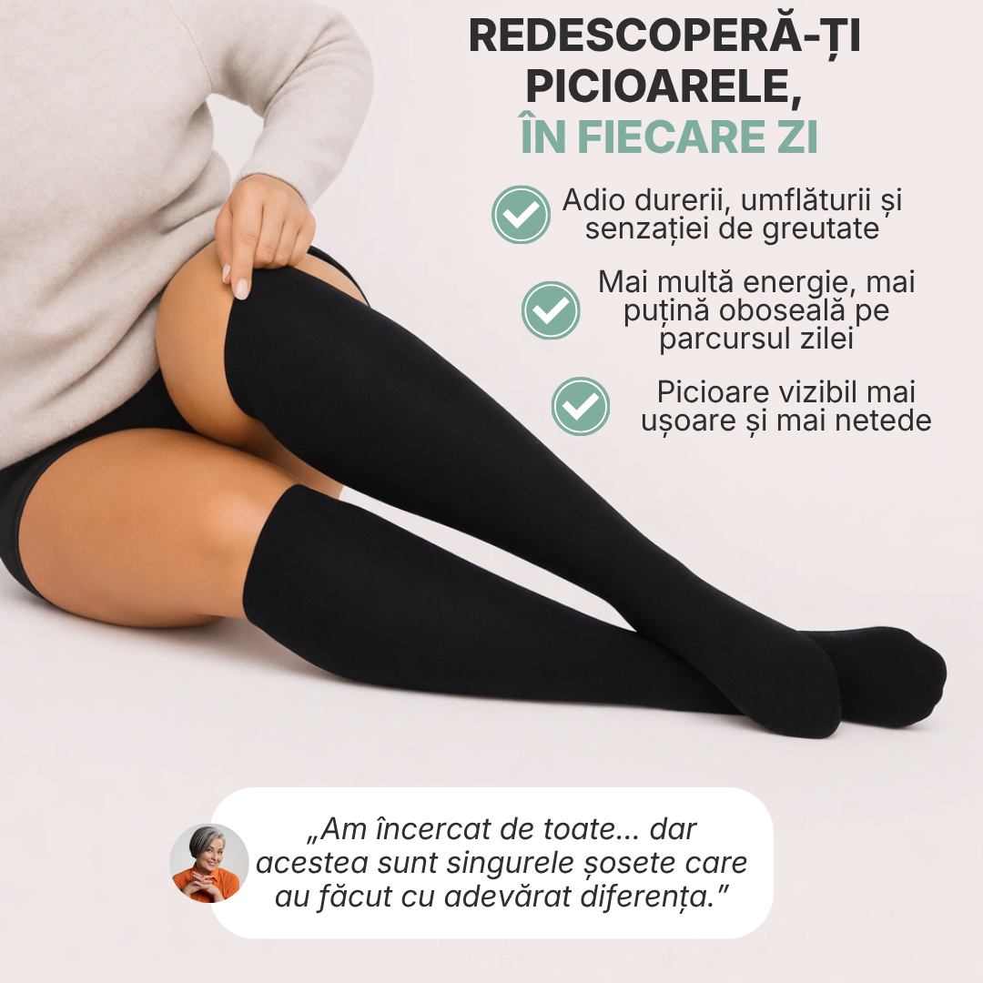 Șosete compresive BambooFlow™